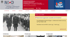 Desktop Screenshot of niod.nl